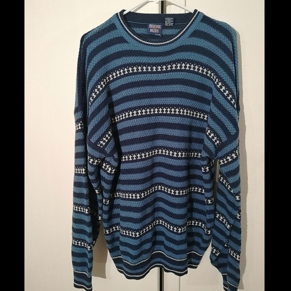 Bristol Blues Men's Knitted Sweater